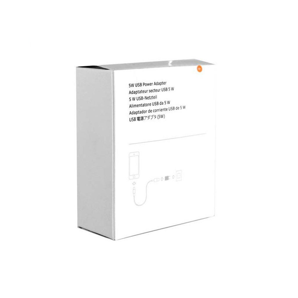 شارژر دیواری اپل مدل MB707ZMB-این شارژر رسمی و اورجینال شرکت اپل، همان شارژر معروف و مطمئنی است که سال‌ها به عنوان شارژر همراه (آداپتور) اصلی بسیاری از آیفون‌ها و آیپدها ارائه شده است. با قدرت ۵ وات و درگاه USB-A استاندارد، یک انتخاب ایمن، پایدار و کاملاً سازگار برای شارژ روزمره دستگاه‌های اپل شما م ...